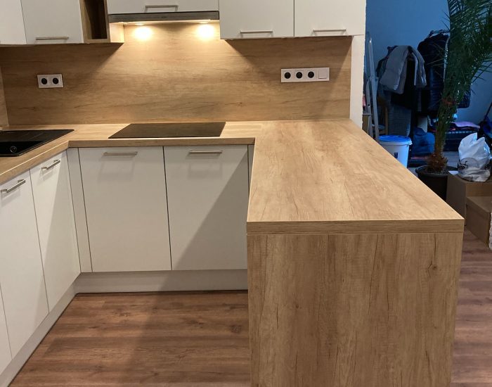 Montáž kuchyňské linky